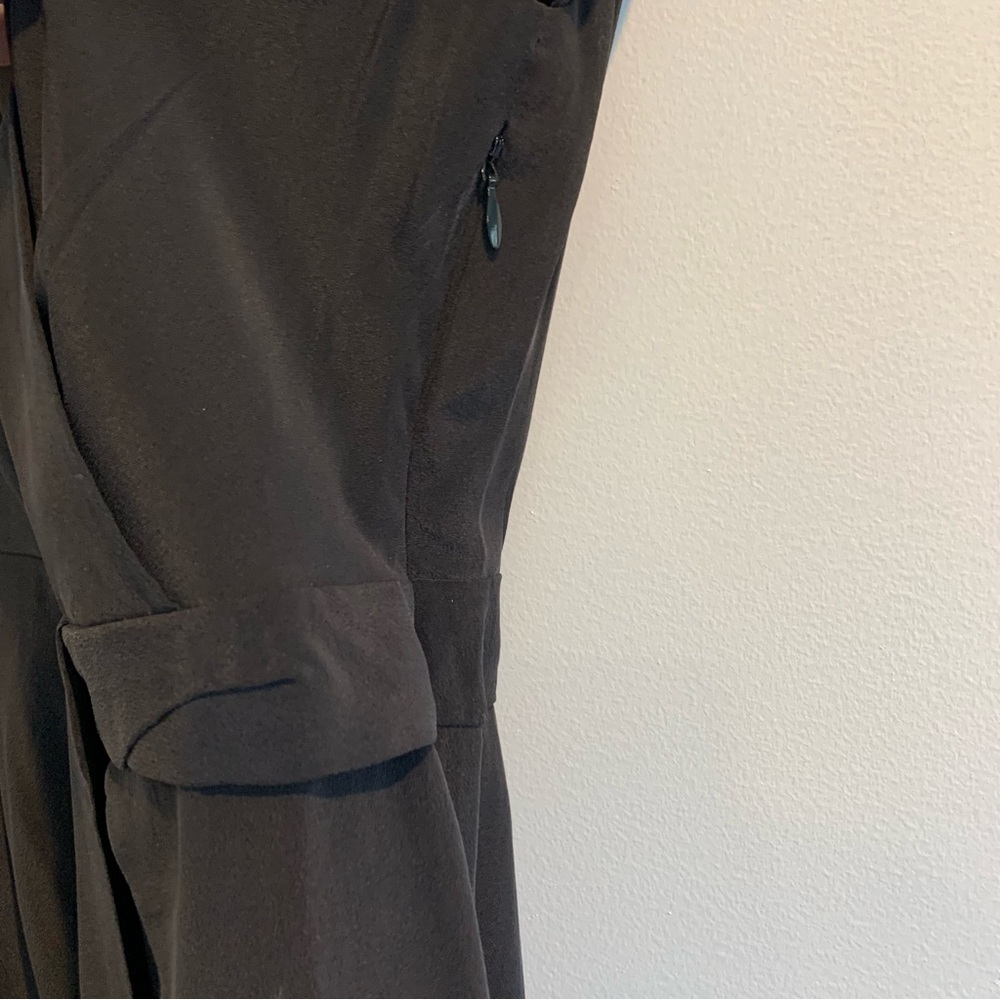 All Saints Black Silk Dress size 0 - Picture 7 of 9